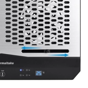 Chladicí podložka NB - Massive TM (10~17", 2x120mm ventilátor)