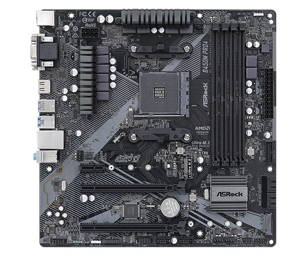 ASRock B450M Pro4 R2.0 AM4 uATX základní deska