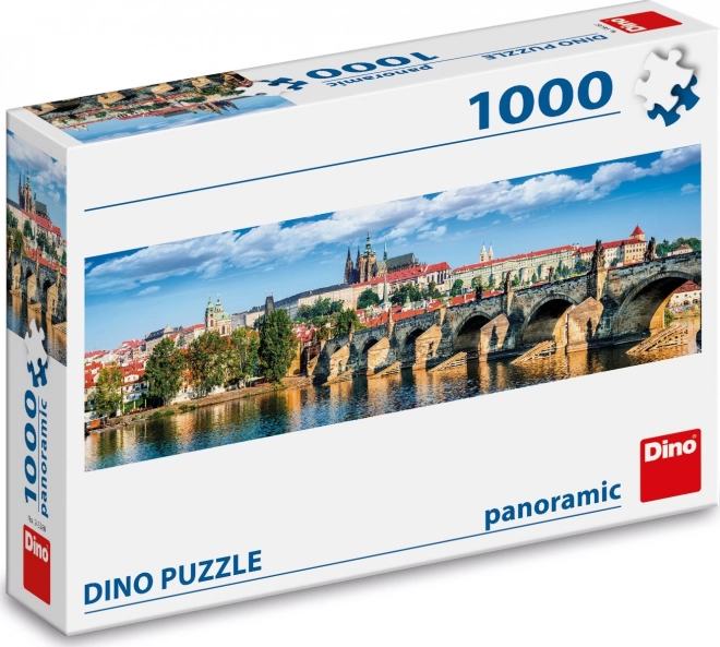Dino Puzzle Panoramatické Hradčany 1000 dílků