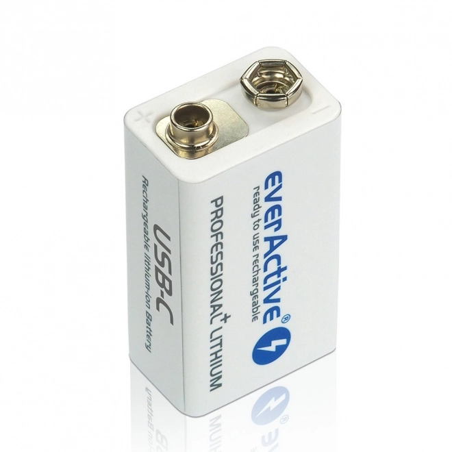 Li-ion baterie 6F22/9V 550 mAh USB-C