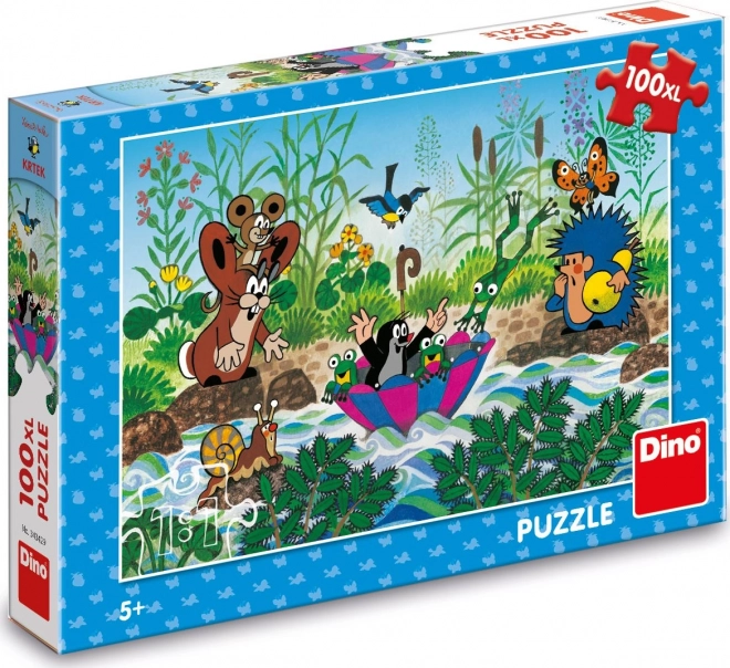 Krtečkova plavba Puzzle 100 dílků