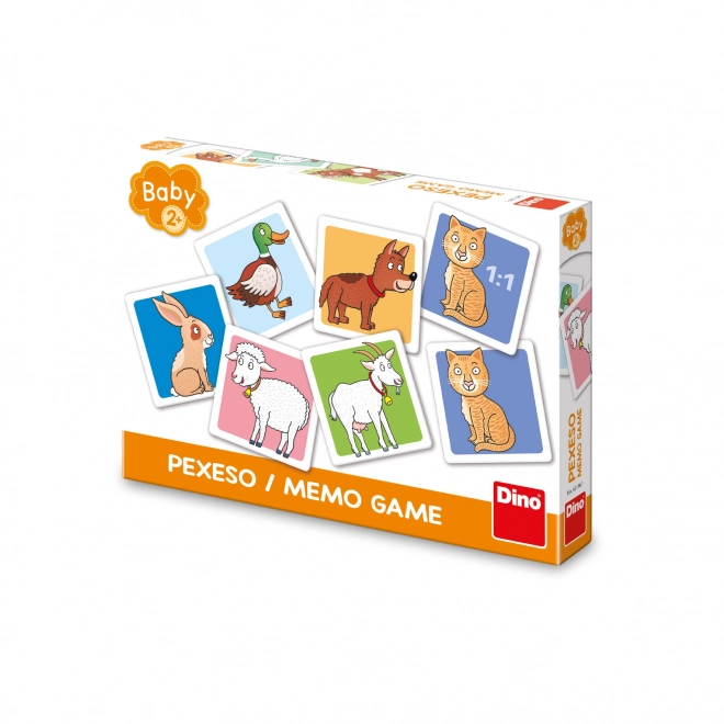 Dino Baby pexeso domácí zvířátka
