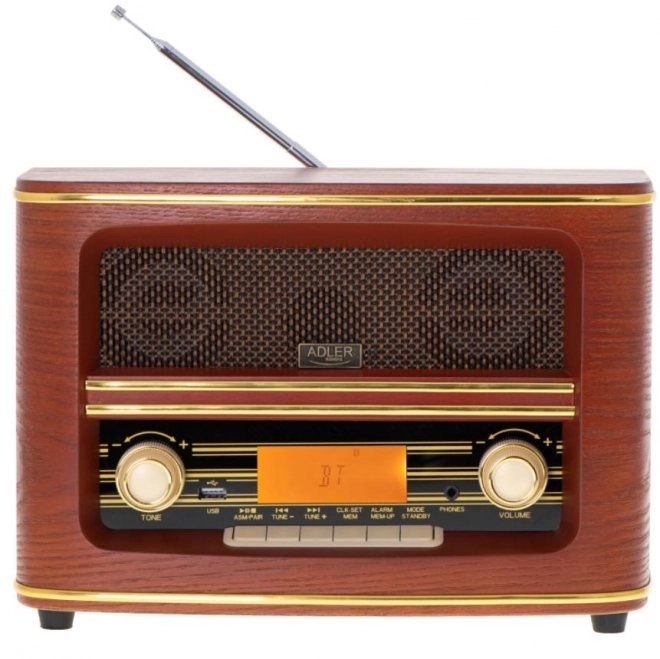 Retro rádio Adler