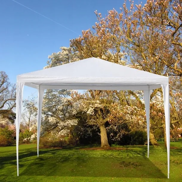 Zahradní pavilon stan 3x3 m bílý