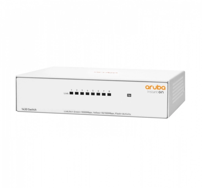 Přepínač Aruba Instant On 1430 8portový Gigabit Ethernet