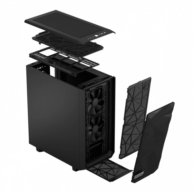 Meshify 2 Compact Black Pevný kryt