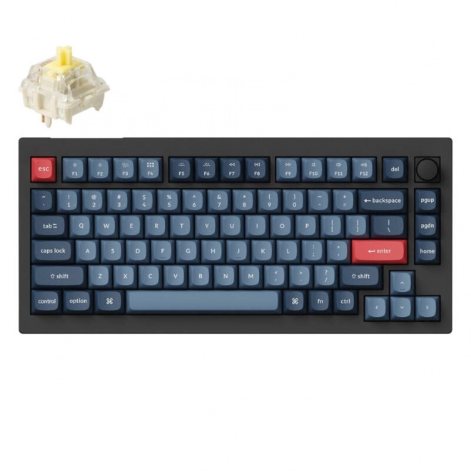 Bezdrátová mechanická klávesnice Keychron V1 Max s banánovými spínači