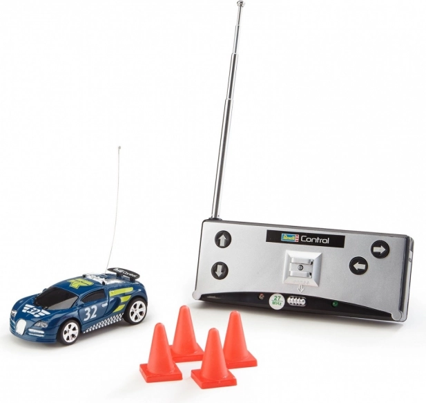 Mini RC závodní auto - modré
