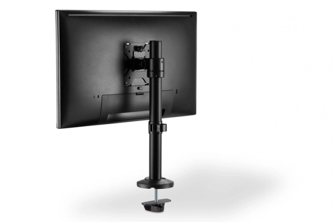 Jednosloupcový stolní držák 1xLCD max. 32 palců max. 8 kg naklápění a otáčení černý