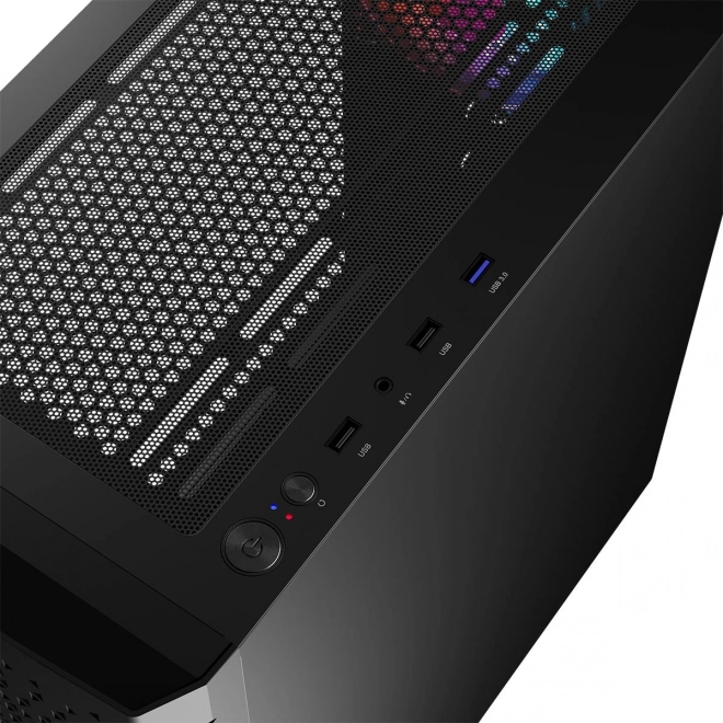 Počítačová skříň LOGIC Aramis ARGB Midi USB 3.0 černá