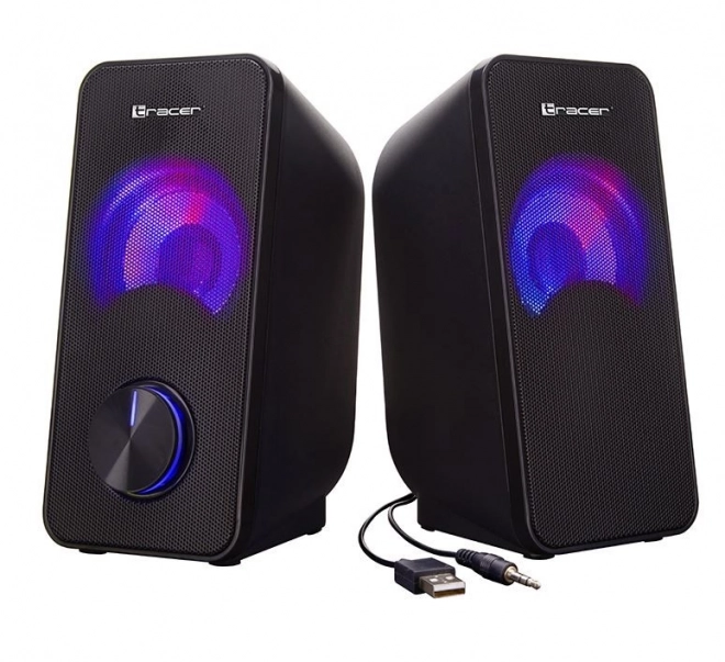 Reproduktory USB 2.0 Loop RGB