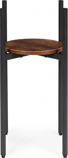 Stylová dřevěná police pro rostliny i dekorace