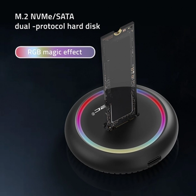 M.2 | NVMe | SATA | USB-C | 2TB SSD dokovací stanice