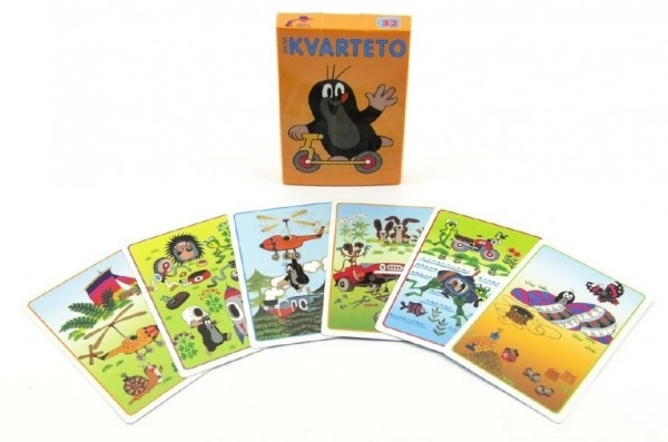 Kvarteto Krtek – dětská karetní hra
