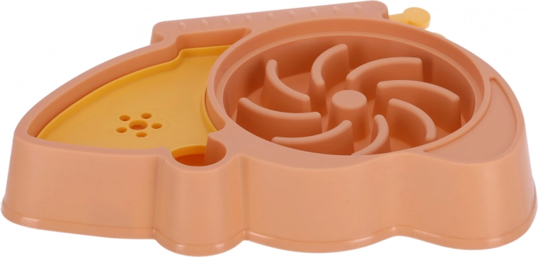 Zpomalovací miska proti hltání