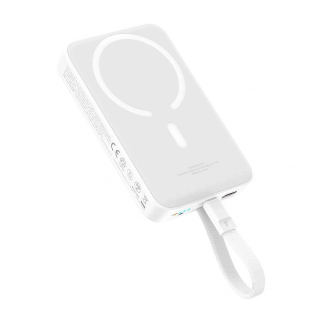 Magnetická powerbanka Baseus 10000mAh 30W Bayern Edition bílá