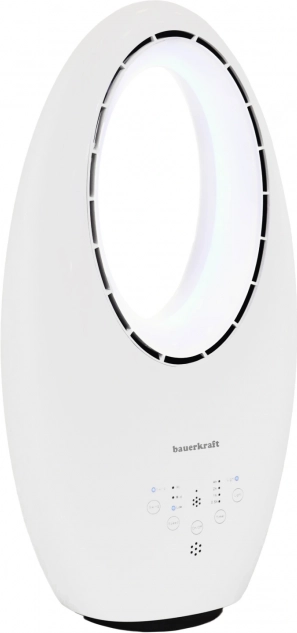 Stojanový ventilátor bez lopatek s LED osvětlením 60W