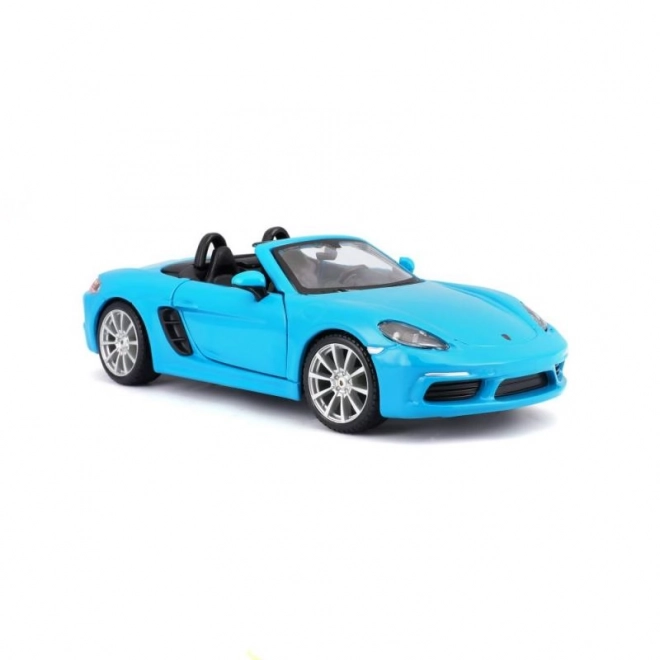 Bburago 1:24 Porsche 718 Boxster Blue
