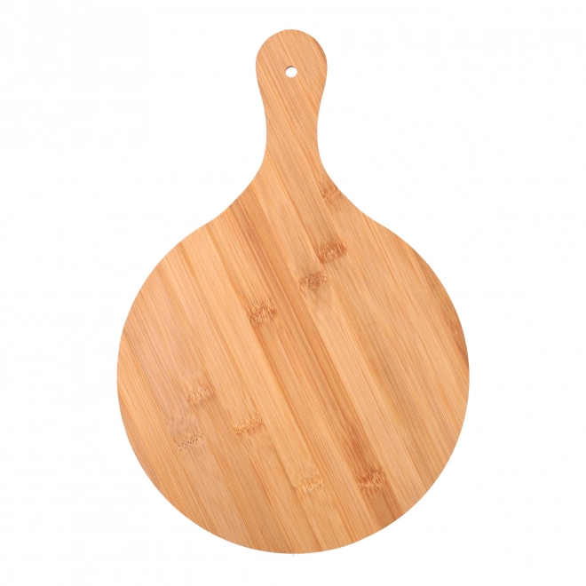 Dřevěná deska na pizzu - kulatá – 40 x 27 x 1 cm