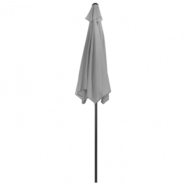 Skládací zahradní balkonový deštník 210 cm šedý