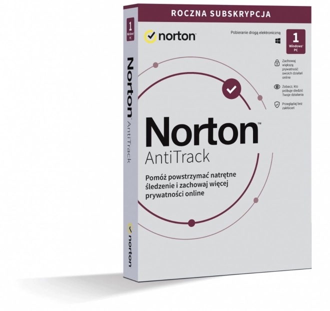 Norton AntiTrack PL – 1 zařízení na 1 rok