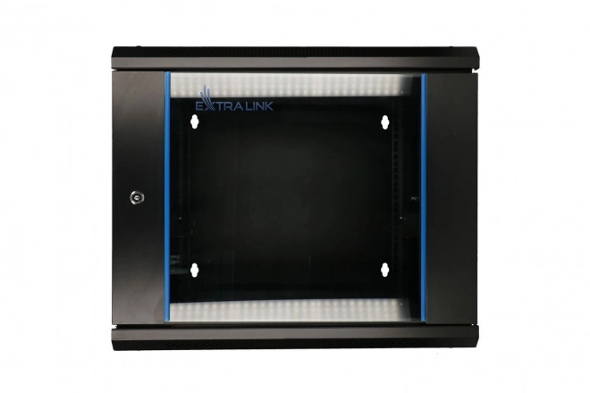 Nástěnná rack skříň 6U 600×600 dvousekční EXTRALINK