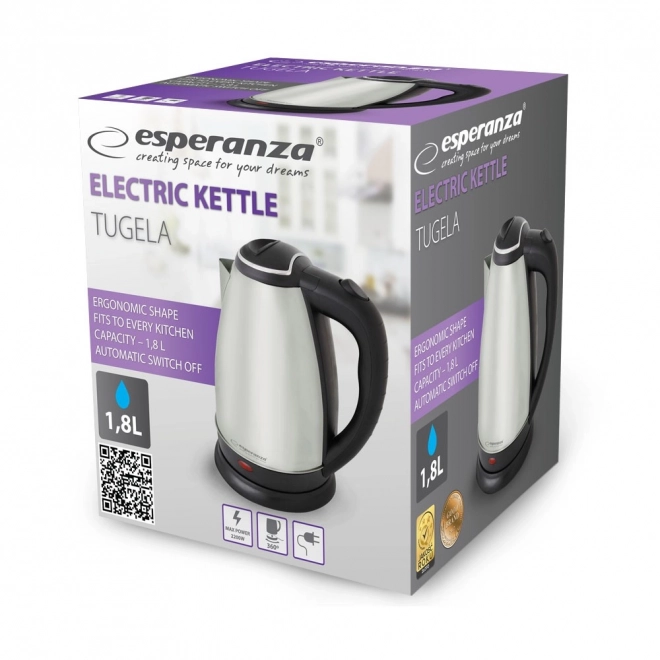 Rychlovarná konvice Tugela 1,8 l inox