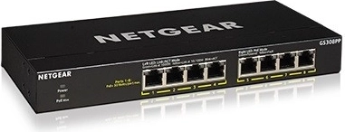 Neřízený gigabitový switch 8x PoE+ NETGEAR GS308PP