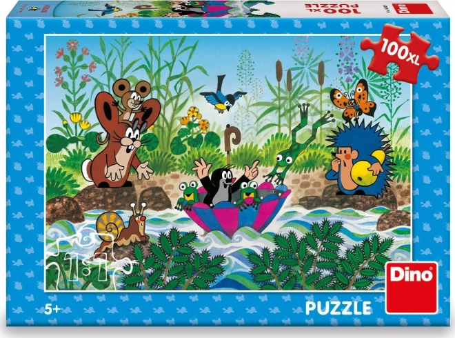 Krtečkova plavba Puzzle 100 dílků