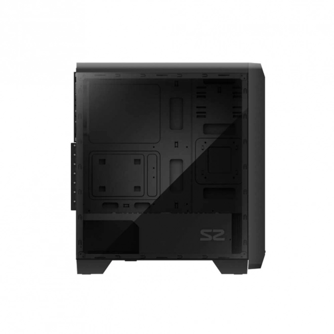S2 ATX Mid Tower PC Case 120mm ventilátor