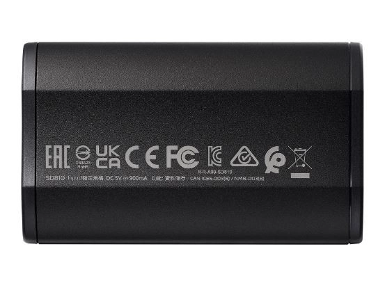 SSD externí SD810 4TB USB3.2C 20Gb/s černý
