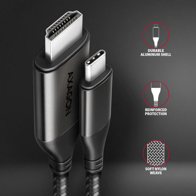 Adaptér USB-C na HDMI 4K/60Hz 1,8m