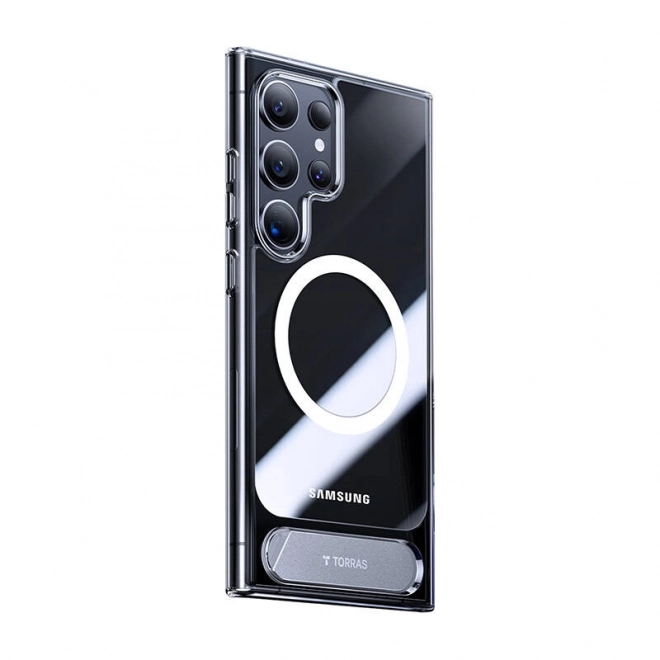 Pouzdro na telefon Torras UPRO Pstand pro Samsung S24 Ultra (čiré)