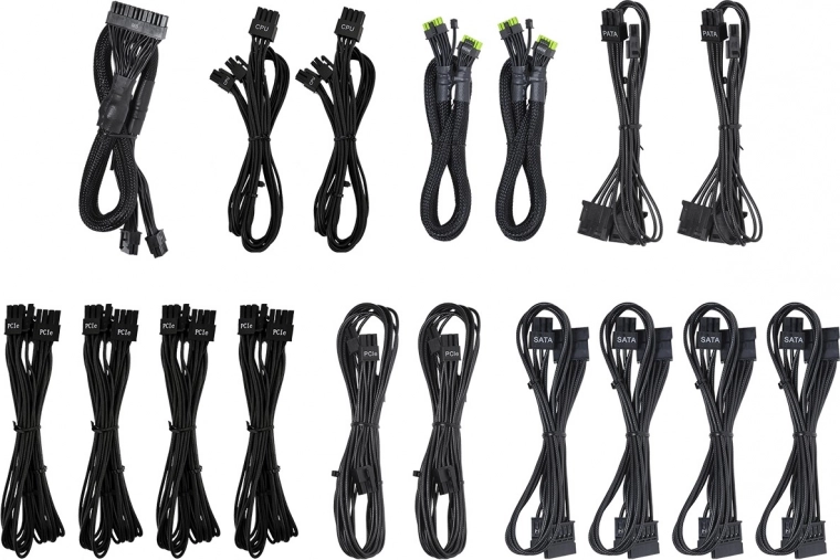 Plně modulární kabeláž pro čistou sestavu