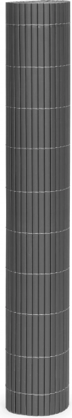 Oboustranná bambusová rohož 100x500 cm na balkón, terasu, plot antracitová MultiGarden