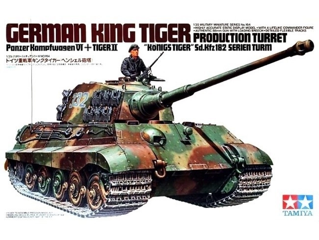 plastikový model tanku King Tiger ke slepení