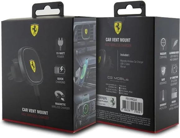 Ferrari MagSafe 15W Indukční držák pro mřížku chladiče