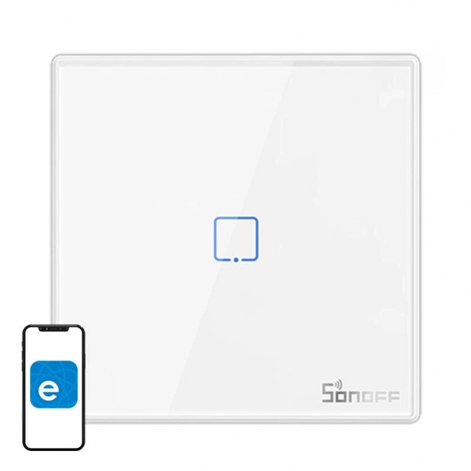 Chytrý bezdrátový nástěnný spínač Sonoff T2EU1C 433MHz