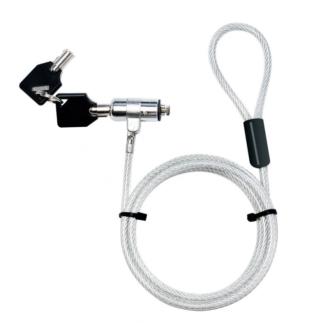 Bezpečnostní kabel, klíč, 1,8 m pro ultrabook