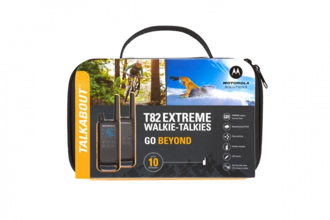 T82 extreme walkie talkie pmr 446