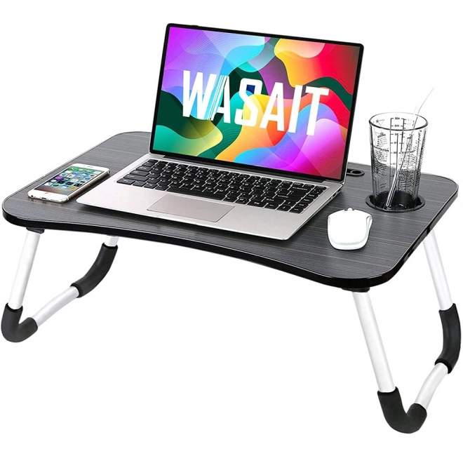 Skládací stolek na notebook na postel