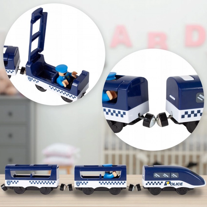 Dětská vláčkodráha - policie