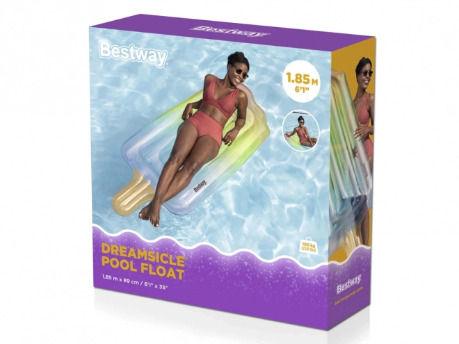 BESTWAY 43161 Nafukovací matrace Ice na tyči 185 cm