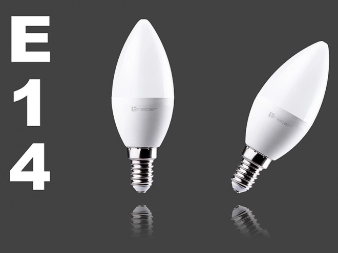 LED žárovka E14 5W teplá jasná 3000K