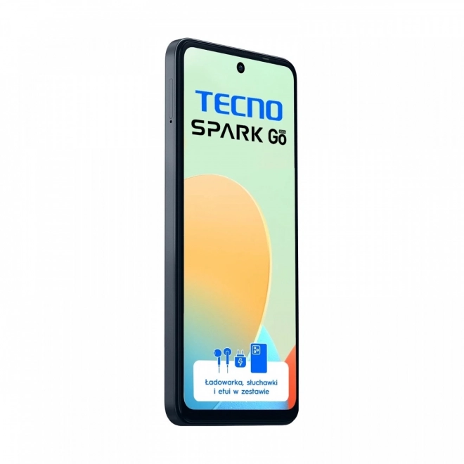 Spark Go 2024 BG6 128+4 Black smartphone