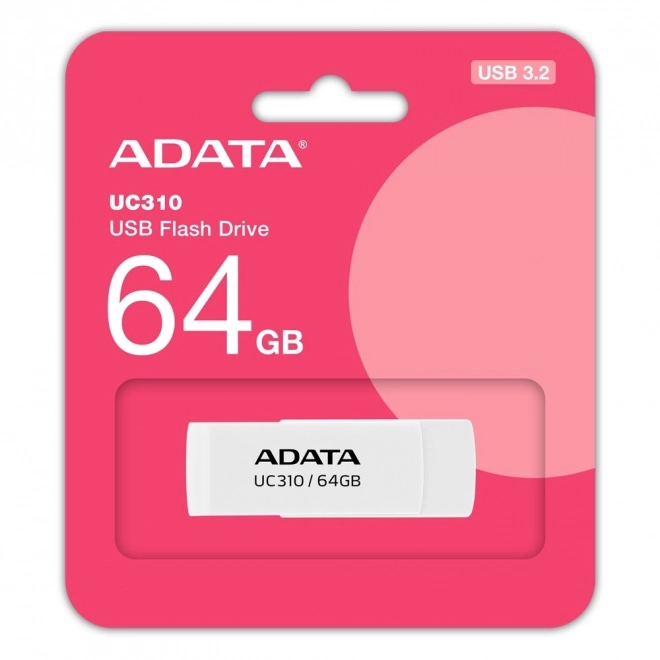 UC310 64GB USB3.2 flash disk bílý