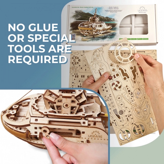 Ugears 3D puzzle - Remorker 169 dílků