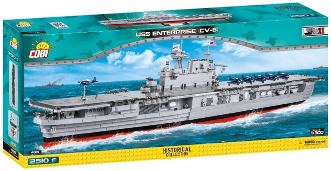 COBI 4815 II WW USS Enterprise CV-6, 1:300, 2510 k