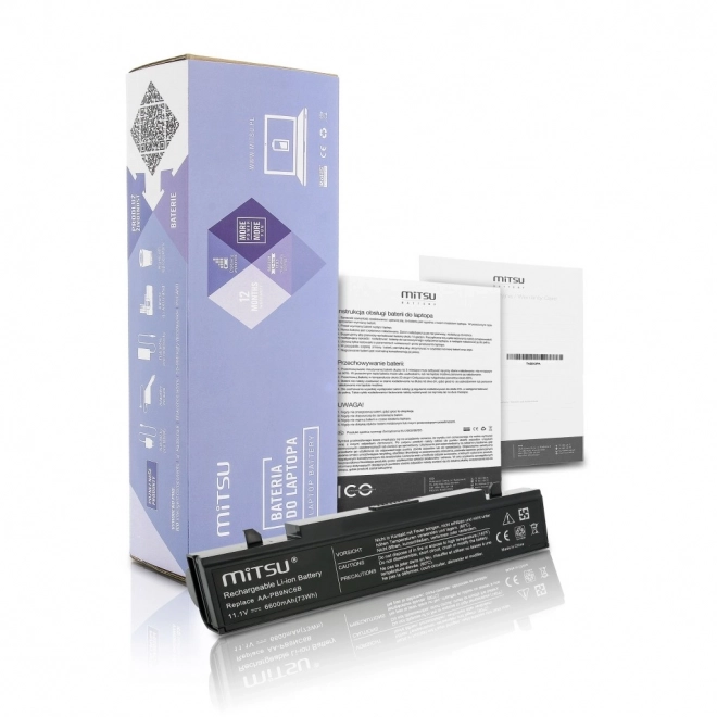 Baterie pro Samsung R460, R519 6600 mAh