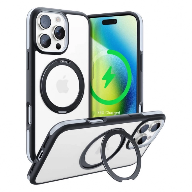 Pouzdro Torras otočné s magnetem pro iPhone 16 Pro Max